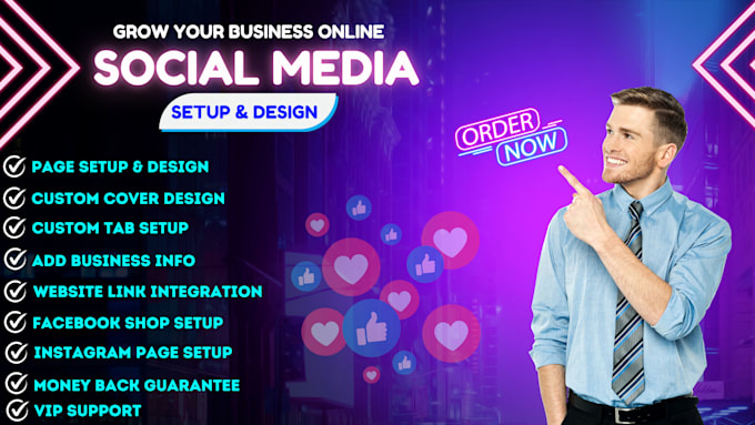 Bestseller - create professional facebook and instagram business page