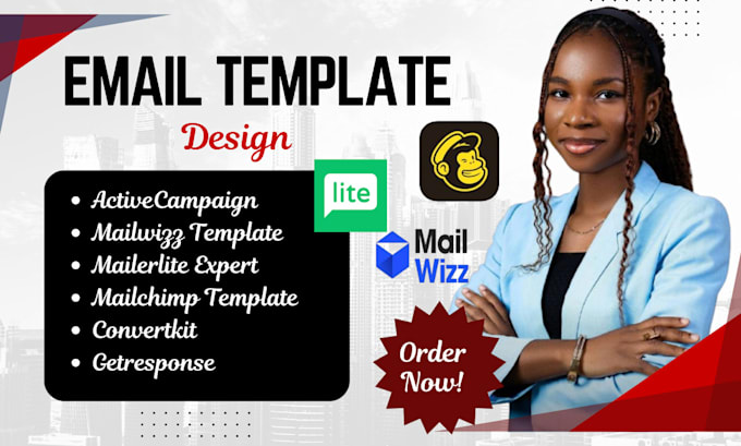 Gig Preview - Setup activecampaign, mailerlite, mailwizz email template, marketing campaign