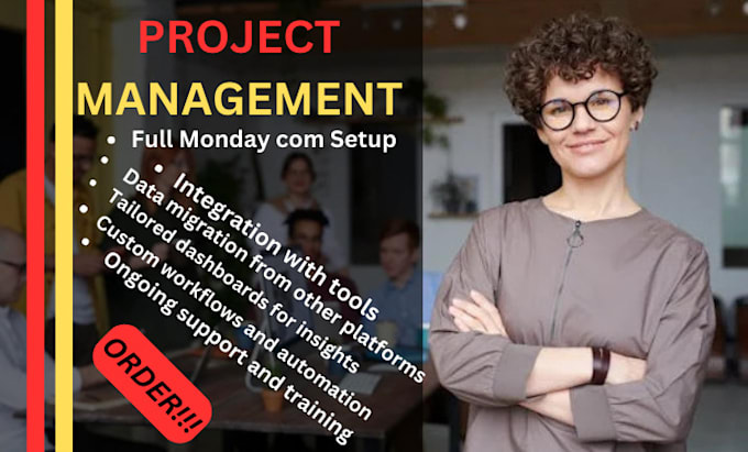 Gig Preview - Setup monday CRM project management for you with automations