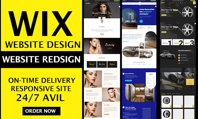 Gig Preview - Clone wix website, redesign wix studio, wix ecommerce, wix developer expert