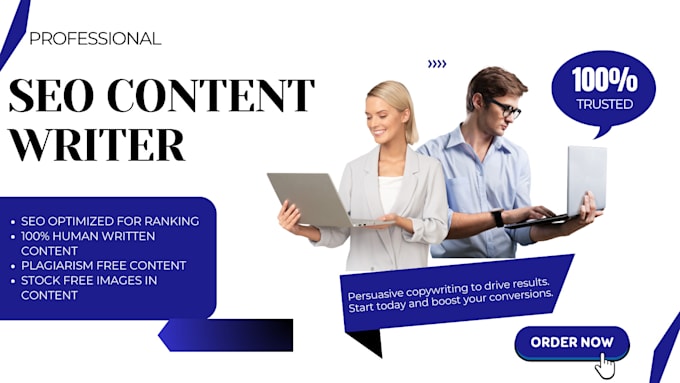 Gig Preview - Do SEO content writing, blog post, and article writing