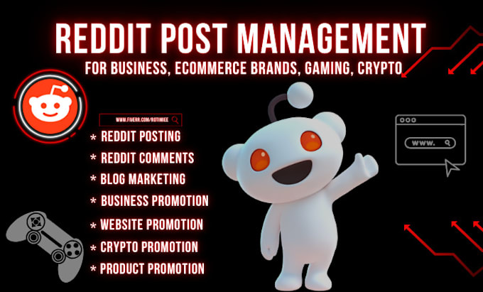 Bestseller - do reddit post for ecommerce business website crypto blog management temu ads