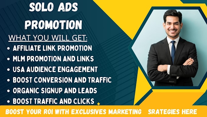 Gig Preview - Set up email campaigns, affiliate marketing, MLM leads, solo ads, link promotion