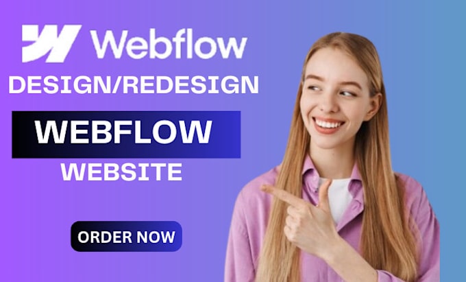 Gig Preview - Webflow website convert figma to webflow 3d webflow template webflow bug fix