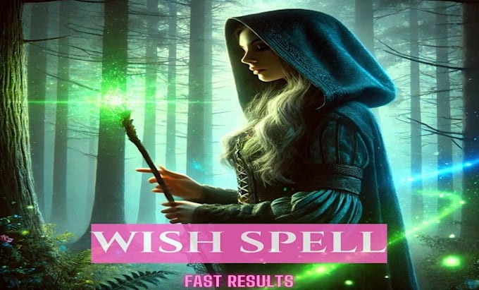 Gig Preview - Cast instant working custom spell, make your wish come true before christmas