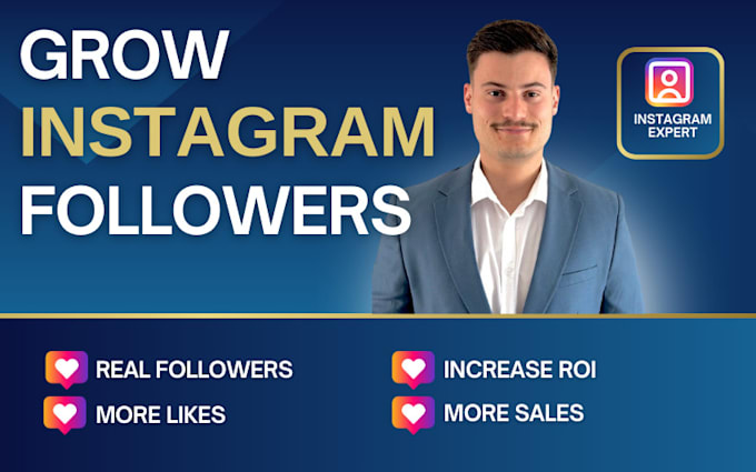 Gig Preview - Manage, grow, and promote your instagram profile