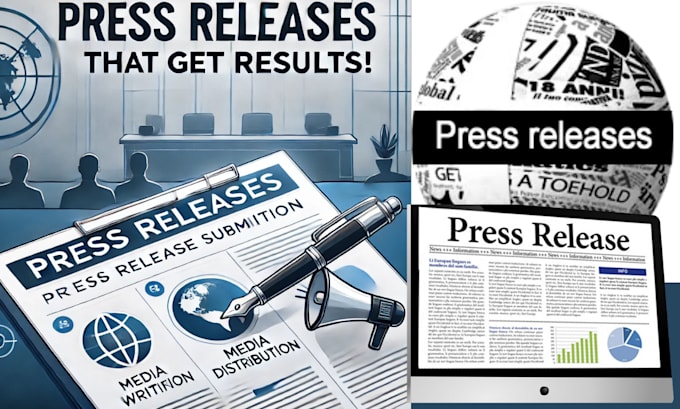 Gig Preview - Write a professional press release in german language