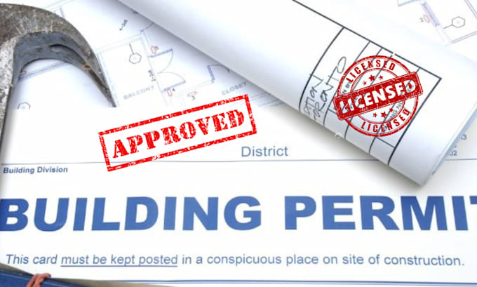 Gig Preview - Review and stamp pecalifornia texas architectural drawing city permit structural