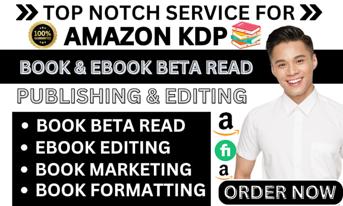 Gig Preview - Beta read your ebook and be your ebook writer, book proofreading, book editing