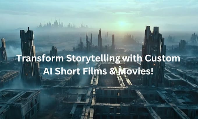 Gig Preview - Create visual realistic ai short film ai movie and trailer