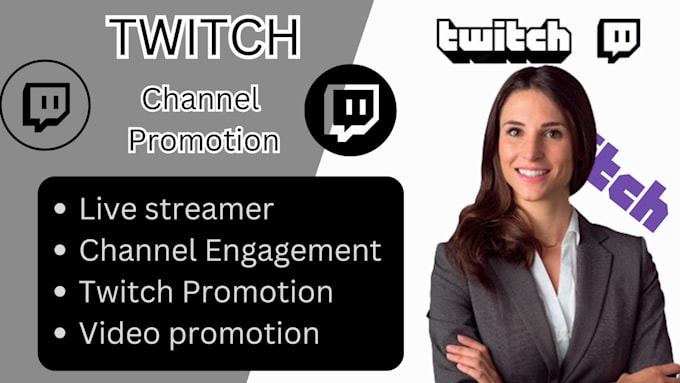 Gig Preview - Do organic twitch promotion, livestream viewer for your channel