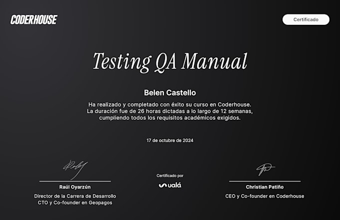 Bestseller - manual test any software and web pages