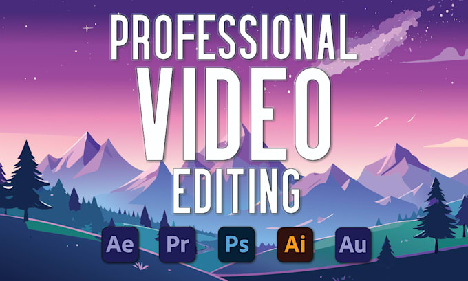 Gig Preview - Do professional video editing for you