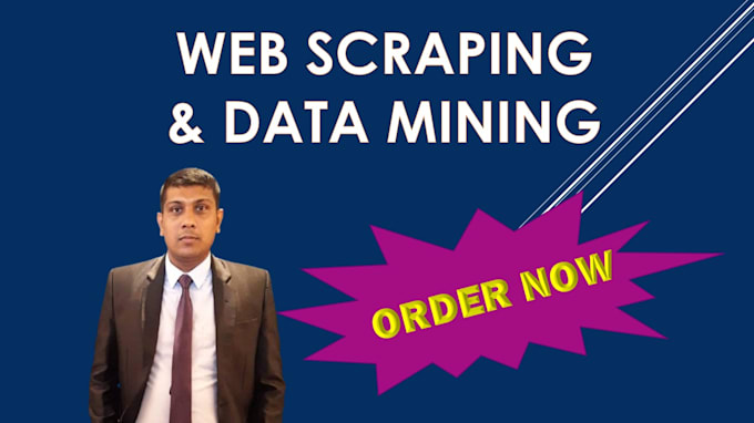 Gig Preview - Do web scraping, data extraction and data mining