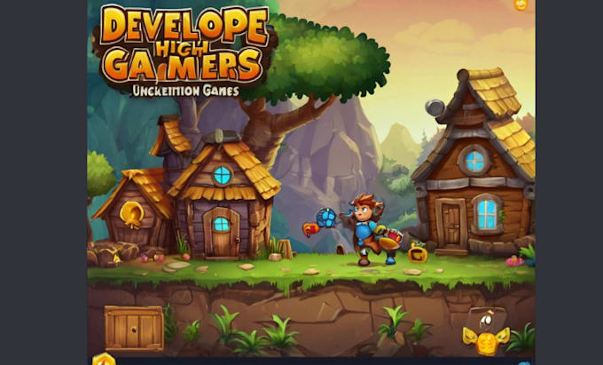 Bestseller - develop engaging 2d mobile games with unity or buildbox with  game development