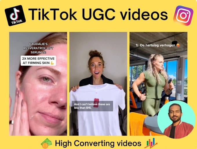 Gig Preview - Create a ugc video, ugc video ads in spanish or english