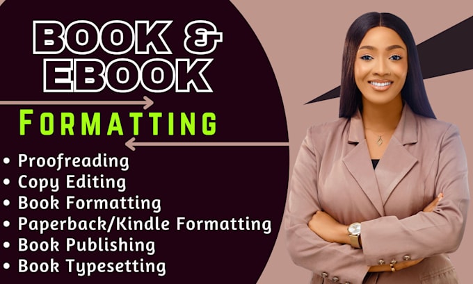 Gig Preview - Amazon KDP ebook formatting paperback and kindle book formatting, publish book