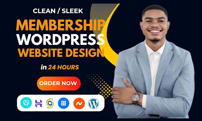 Bestseller - build membership website memberpress community website on wordpress