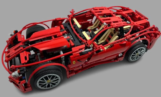 Gig Preview - Do custom lego design christmas lego car model and provide manual instruction