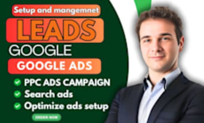 Gig Preview - Create, setup and manage google ads adwords ppc campaigns