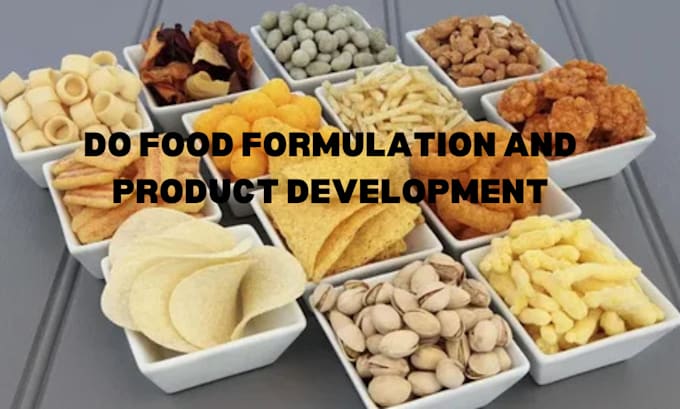 Gig Preview - Do food formulation and product development