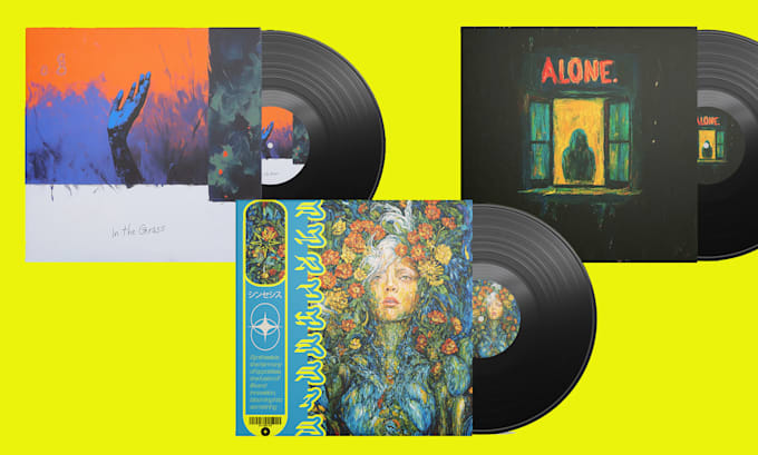 Gig Preview - Design unique music album covers in a stunning painted style