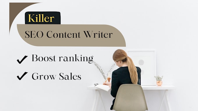 Gig Preview - Be the best SEO content writer for your blog