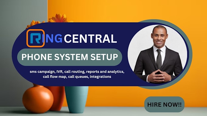 Gig Preview - Ringcentral phone system setup ringcentral sms ivr call queue