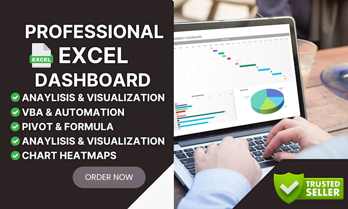 Gig Preview - Create custom excel spreadsheet and dashboard