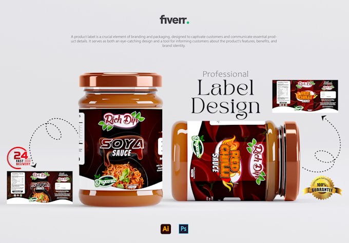 Bestseller - custom label design for products