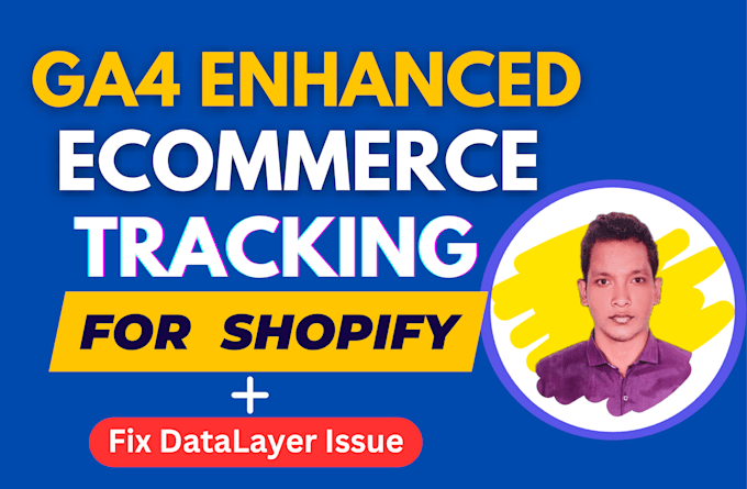 Gig Preview - Do ga4 ecommerce tracking google ads conversion tracking for shopify