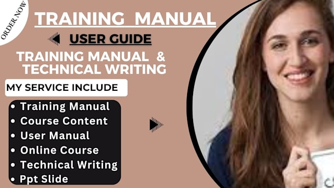 Gig Preview - Create instruction user manual, user guide, training manual, technical writing