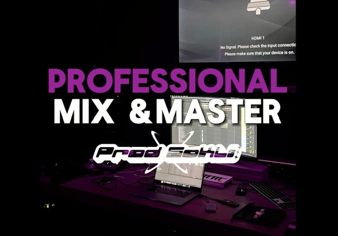 Gig Preview - Mix and master your song professionally for clubs, spotify