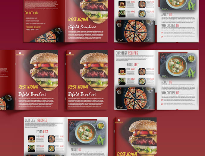 Bestseller - design your modern restaurent menu or food menu