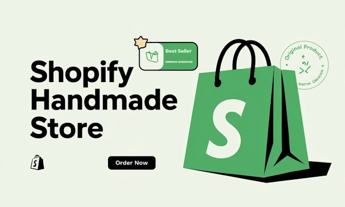 Bestseller - design high profitable handmade shopify crafted handmade store product website