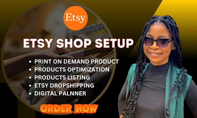 Gig Preview - Boost your etsy shop with SEO and professional digital products