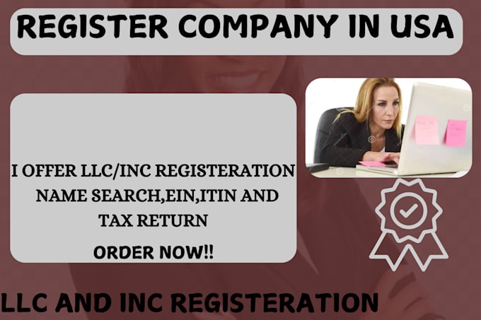 Gig Preview - Do us llc formation, company registration, ein, itin and tax returns