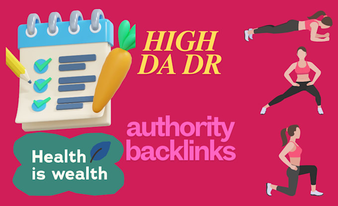 Gig Preview - Do quality health and fitness guest posts follow backlinks