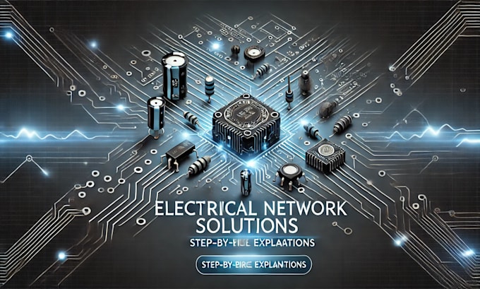 Gig Preview - Solve  electrical networks with explanation