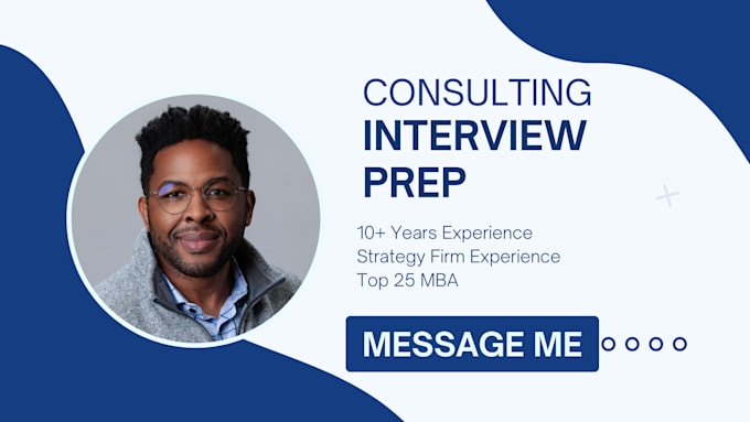 Gig Preview - Help you ace your consulting firm interview