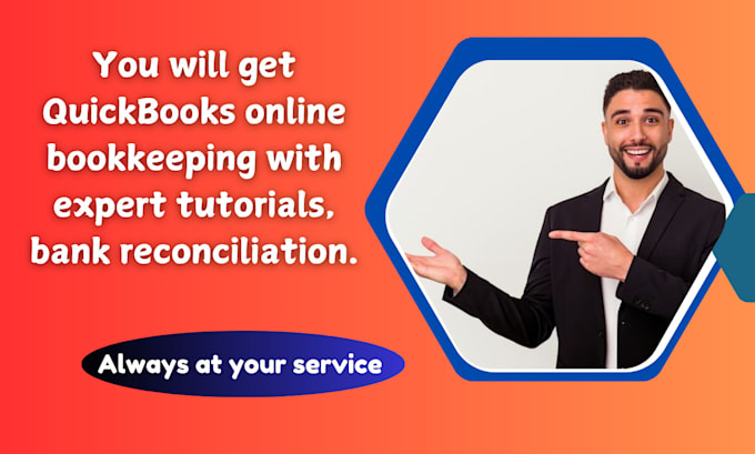 Gig Preview - Do quickbooks online bookkeeping with expert tutorials, bank reconciliation