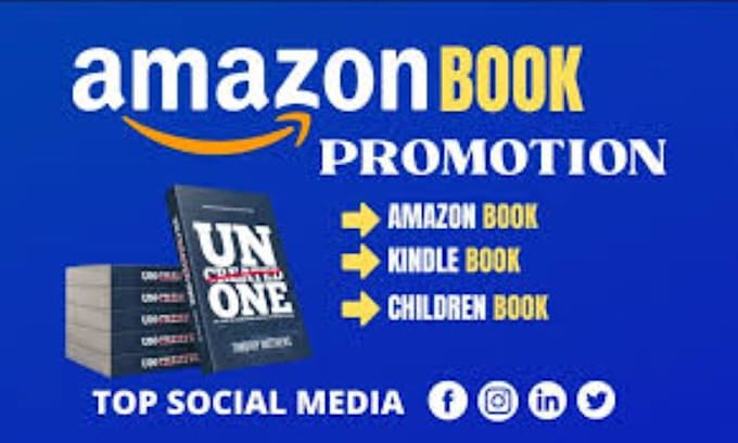 Gig Preview - Do amazon book promotion book advertisement and ebook marketing