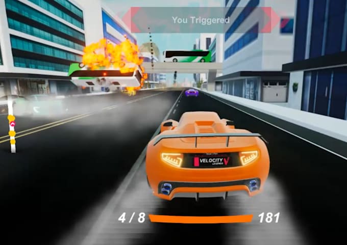 Bestseller - develop 3d racing games in unity, unreal engine multiplayer game vehicle physics