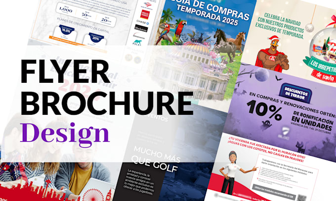 Gig Preview - Design a multipage brochure, flyer, bifold or trifold