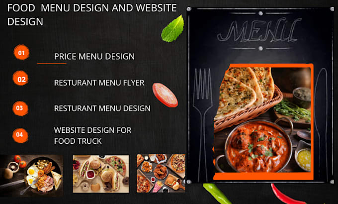 Gig Preview - Do designing restaurant websites with online food ordering, delivery, and pickup