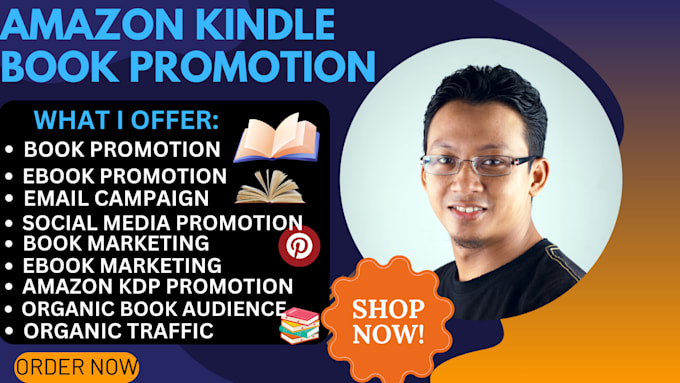 Gig Preview - Boost your amazon kindle book sales with  promotion services