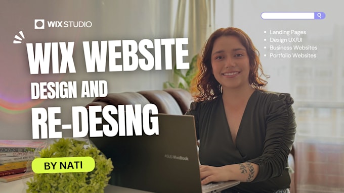 Bestseller - design and develop stunning websites in wix studio