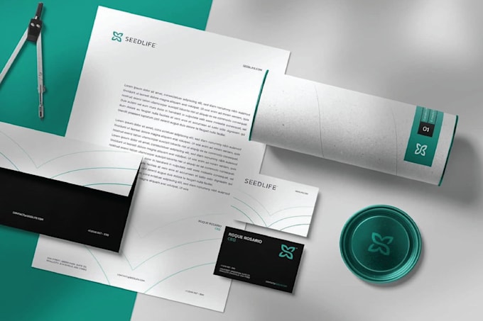 Gig Preview - Design full branding kit, brand identity and business logo