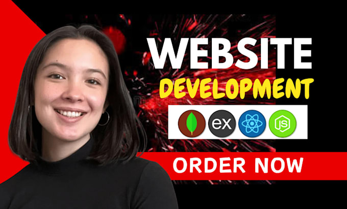 Gig Preview - Do website development custom website frontend developer full stack developer