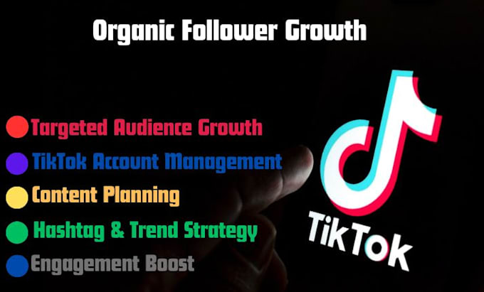 Gig Preview - Grow and promote your tiktok organically followers like or tiktok agency account